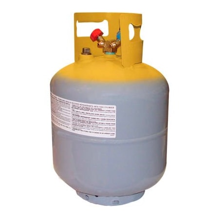 Mastercool Mastercool 50 lb. D.O.T. Refrigerant Recovery Tank W/ Float Switch 1/4" FL-M 65010